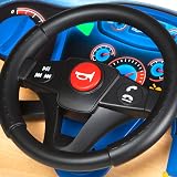 Melissa & Doug Vroom & Zoom Wooden Dashboard Steering Wheel Toy view 9