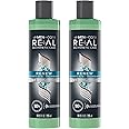 DOVE MEN + CARE Real Bio-Mimetic Care Hair Care Renew 2 Count For Dull, Dry Hair Sulfate-Free Shampoo + Conditioner with Coco Fatty Acid + Vegan 10 Oz