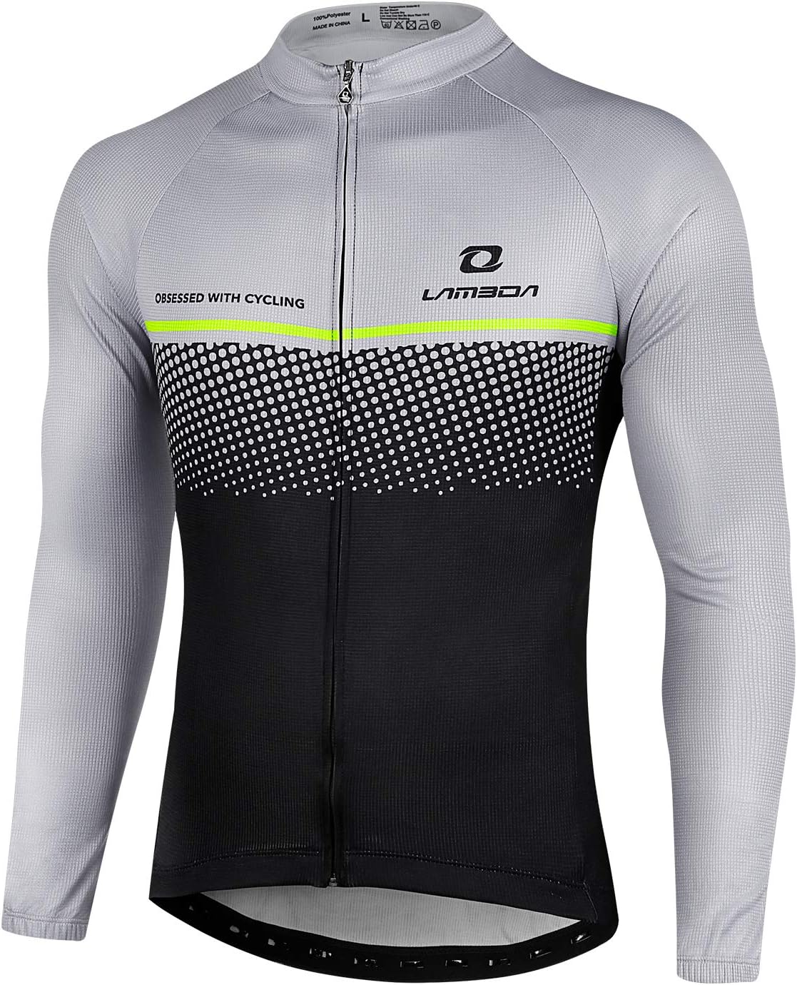 maglia da ciclismo a manica lunga da donna