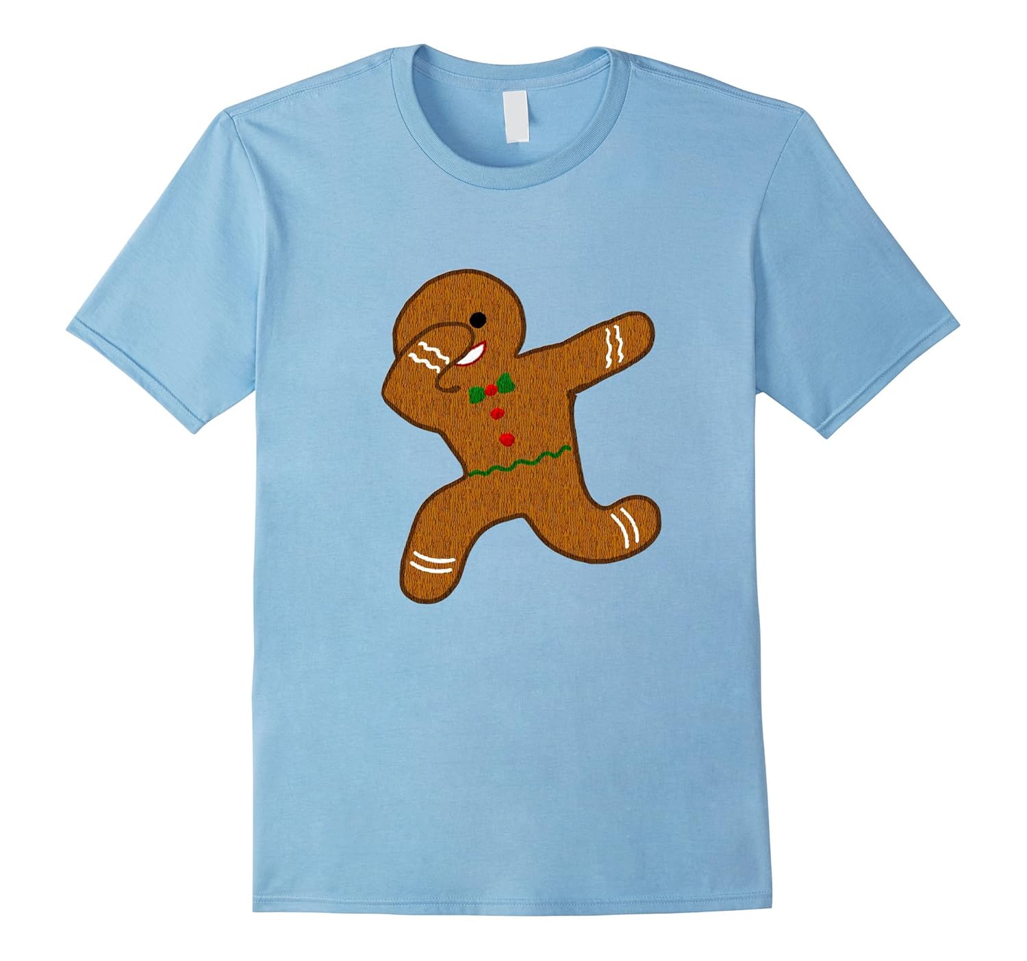 Cool Dabbing Christmas Gingerbread Cookie Man Tshirt-ANZ