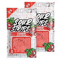Sour Strips Watermelon Flavored Sour Candy Strips
