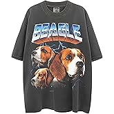 Heavy Metal Dogs – Heavyweight, Washed & Oversized Shaka-Wear Drop Shoulder Tshirt for Men & Women