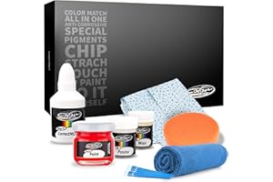 Color N Drive for Tesla Pearl White Multi-Coat Touch Up Paint - Easy & Fast Application, Pro Results, Perfect Match, OEM Quality - All Tesla Models Compatible Scratch Repair Kit