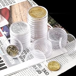 Silver Dollar Coin Case Holder for Collectors