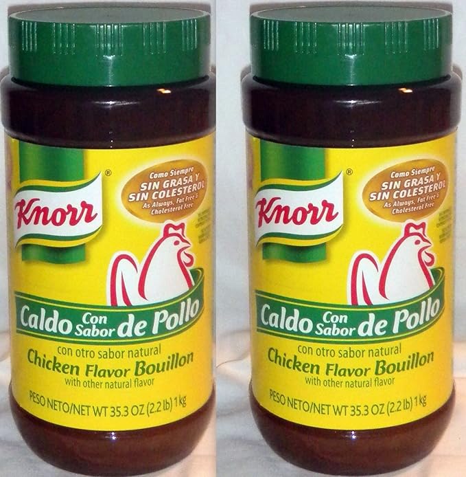 2 X Knorr Caldo De Pollo Chicken Bouillon 35.3oz/2.2Lb