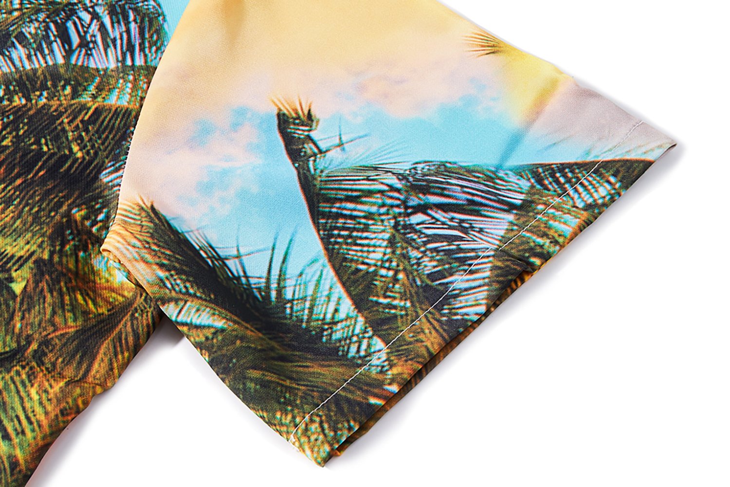 TUONROAD Adult Casual Youth Traditional Tropic Aloha Hawaiian Luau Shirt Adult Vintage Button Down Shirt Yellow Gold Blue White Short Sleeve Shirt Vintage Hawaiian Shirts,Beach-O