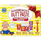 Boudreaux’s Butt Paste, Baby Shower Gift Set, Newborn Essentials Kit with 3 Baby Necessities, Diaper Rash Cream, Diaper Rash 