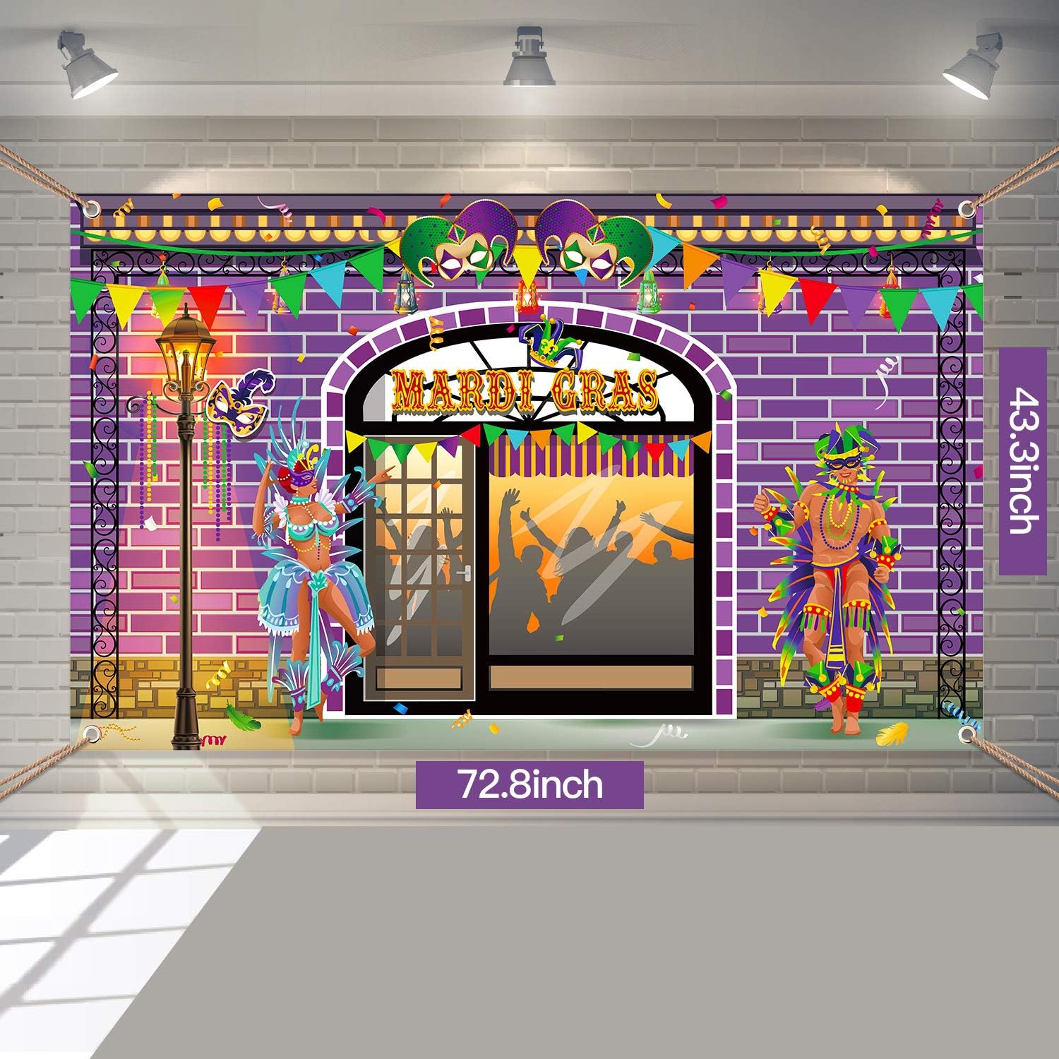 Mardi Gras Theme Decorations - Party Decoration Mardi Gras Insta Theme Reveler Backdrop Props Set Mardi Gras Party Decorations Home Furniture Diy - Floral sheeting & float supplies.