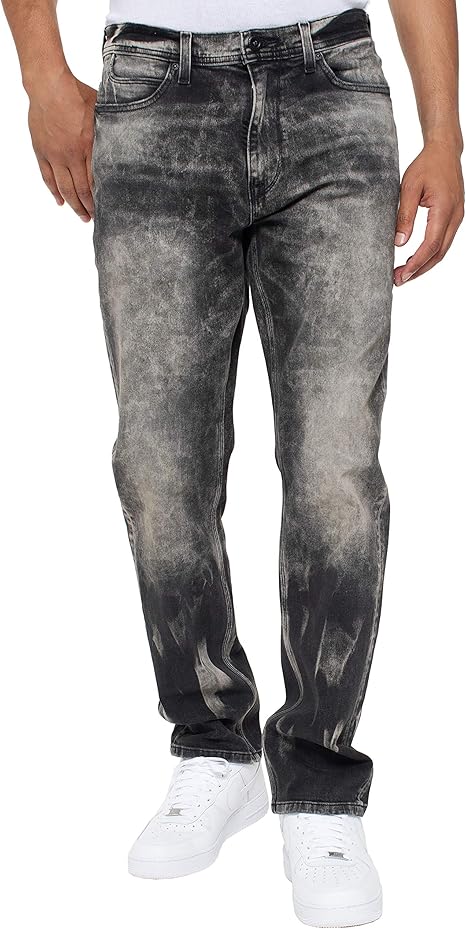sean john athletic tapered stretch jeans