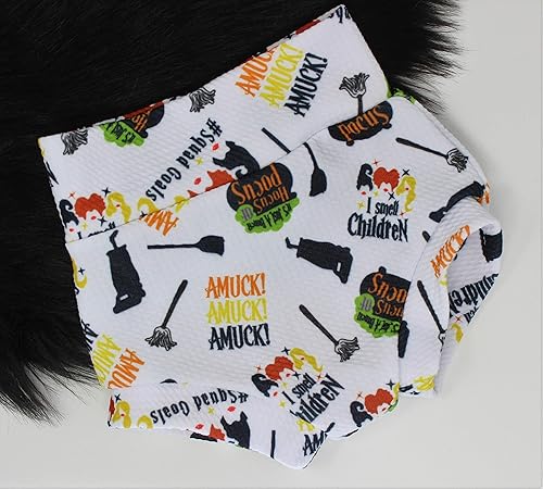 high waisted baby shorts