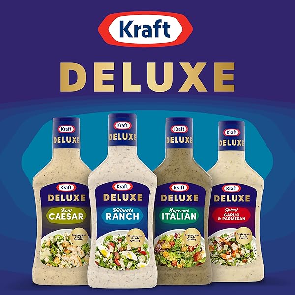 KRAFT DELUXE ULTIMATE RANCH SALAD DRESSING (16 OZ BOTTLE)