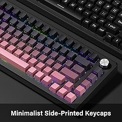 Hkfos XVX Gradient Side Print Keycaps
