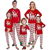 Matching Family Pajamas Christmas Sleepwear Cotton Holiday Pjs