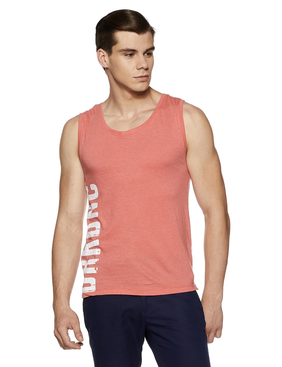 breakbounce men's printed slim fit vest