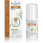 PURESSENTIEL - Muscles & Joints Roll-on with 14 essential oils - Temporarily relieves muscles and joints pains - Clinically p