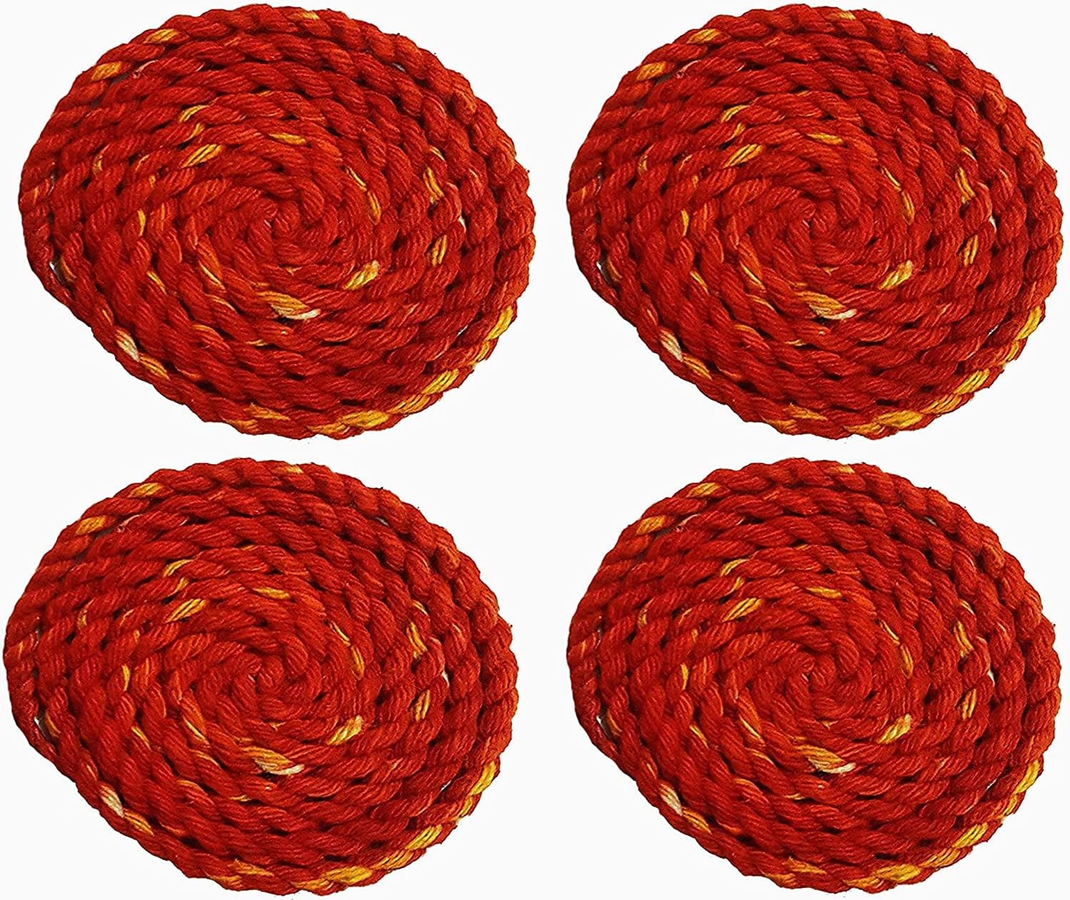 Oil Lamps & Accessories - Indian Crafts Akhand Jyot Batti for Puja Navratri Special Long Lambi Pooja Aarti Kalave Akhand Jyot Cotton Wicks Batti for Diya Tample Mandir Pooja Oil Lamp| Pack of 12 | Size ( 22.4 Inch)
