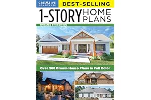 Best-Selling 1-Story Home Plans, 5th Edition: Over 360 Dream-Home Plans in Full Color