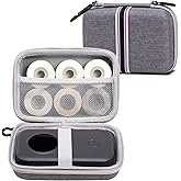 Phomemo Label Printer Case Hard Carry Case Compatible D30/M02/Q31/M110/T02 Label Printer, Label Maker Labeler Storage Holder