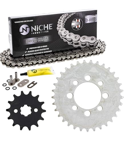 Amazon.com: NICHE Drive Sprocket Chain Combo for Kawasaki Z1000