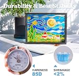 LET'S RESIN UV Resin Kit with Lamp 200g Crystal Clear Low Odor Solid UV Glue view 4