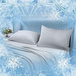 Cooling Pillow Cases 2 Pack, Q-Max 0.4 Cooling