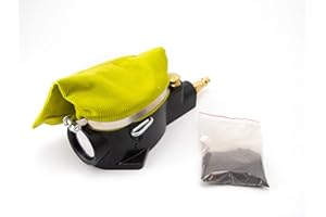 J&R QUALITY TOOLS VCT Pneumatic Air Spark Plug Cleaner Sand Blaster Tool Cleaning + Blasting Abrasive