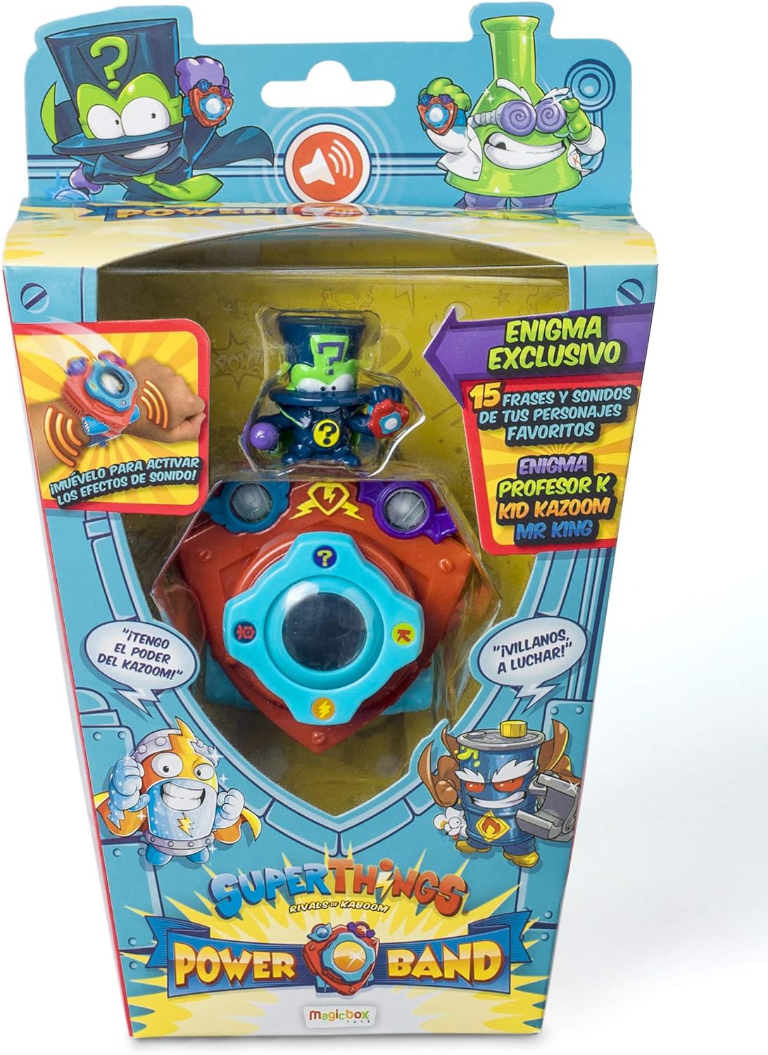 SuperThings Rivals of Kaboom - Power Band (PSTSP113SP00) with an Enigma, Spanish Version - Image 4