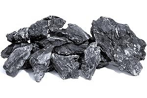 FISCAPE 8 PCS 4-16'' Natural Seiryu Stones for Aquariums, 5 PCS 4" & 1 PCS 10" & 1 PCS 12" & 1 PCS 16" Seiryu Rocks for Aquascaping