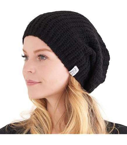 Ruphedy Women Slouchy Beanie Hat Knit Long Baggy Slouch  display picture 1