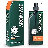 Aromase Dry Scalp Soothing Shampoo - Hydrates, Relieves Dryness and Itchiness - Amino Acid-Based Formula - No Parabens, SLS, or Silicone - 14 oz