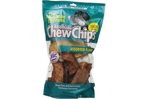 The Rawhide Express Assorted Flavors Strips/Chips Dog Chew, 1-Pound