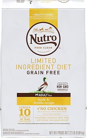 dog food limited ingredient diet