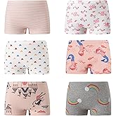 Barara King Soft Cotton Girls Boyshort Panties Toddler Underwear
