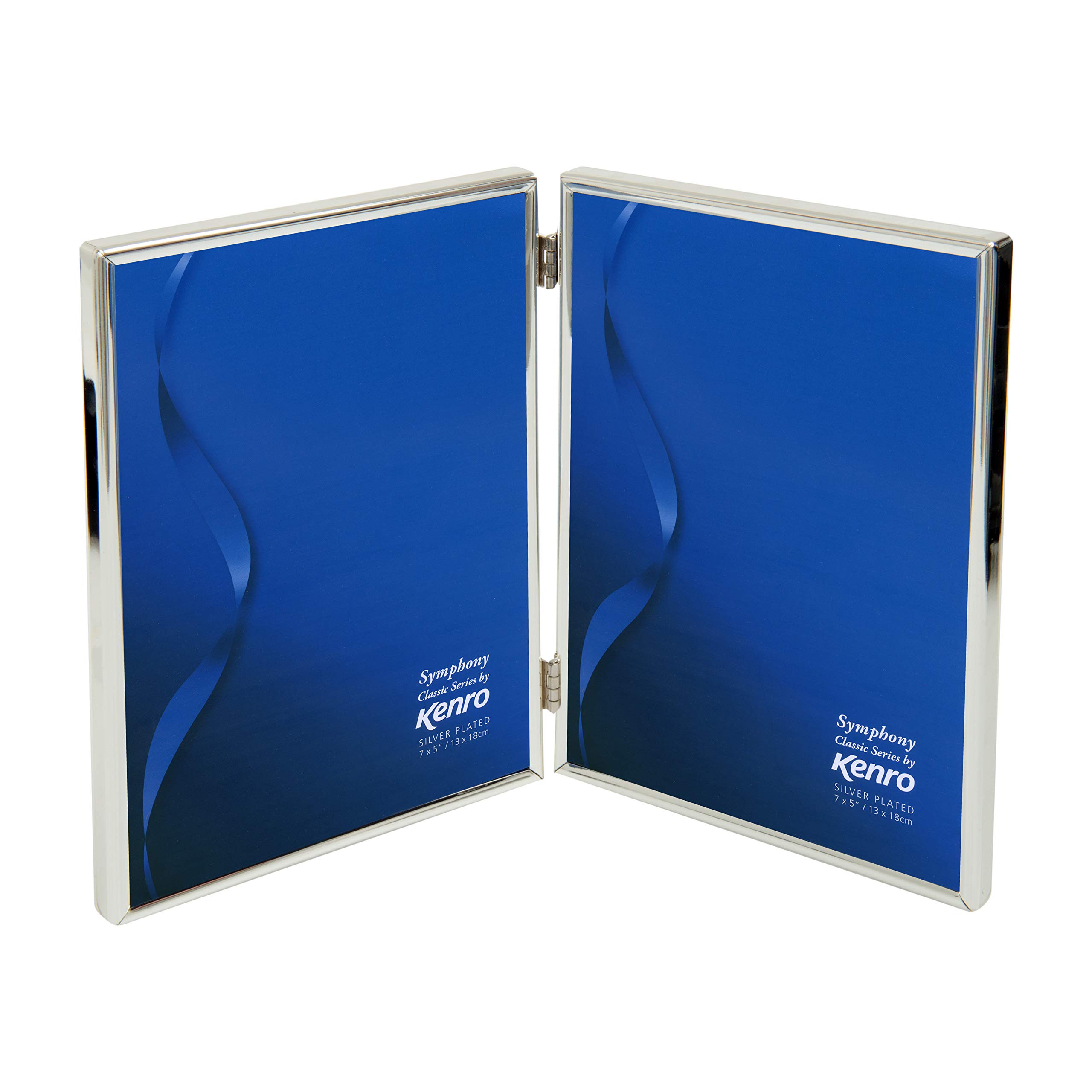 Kenro Silver Plated Twin Photo Frame 6x4 Inch / 10x15cm Symphony Classic Series - SY1015/2 — image 1