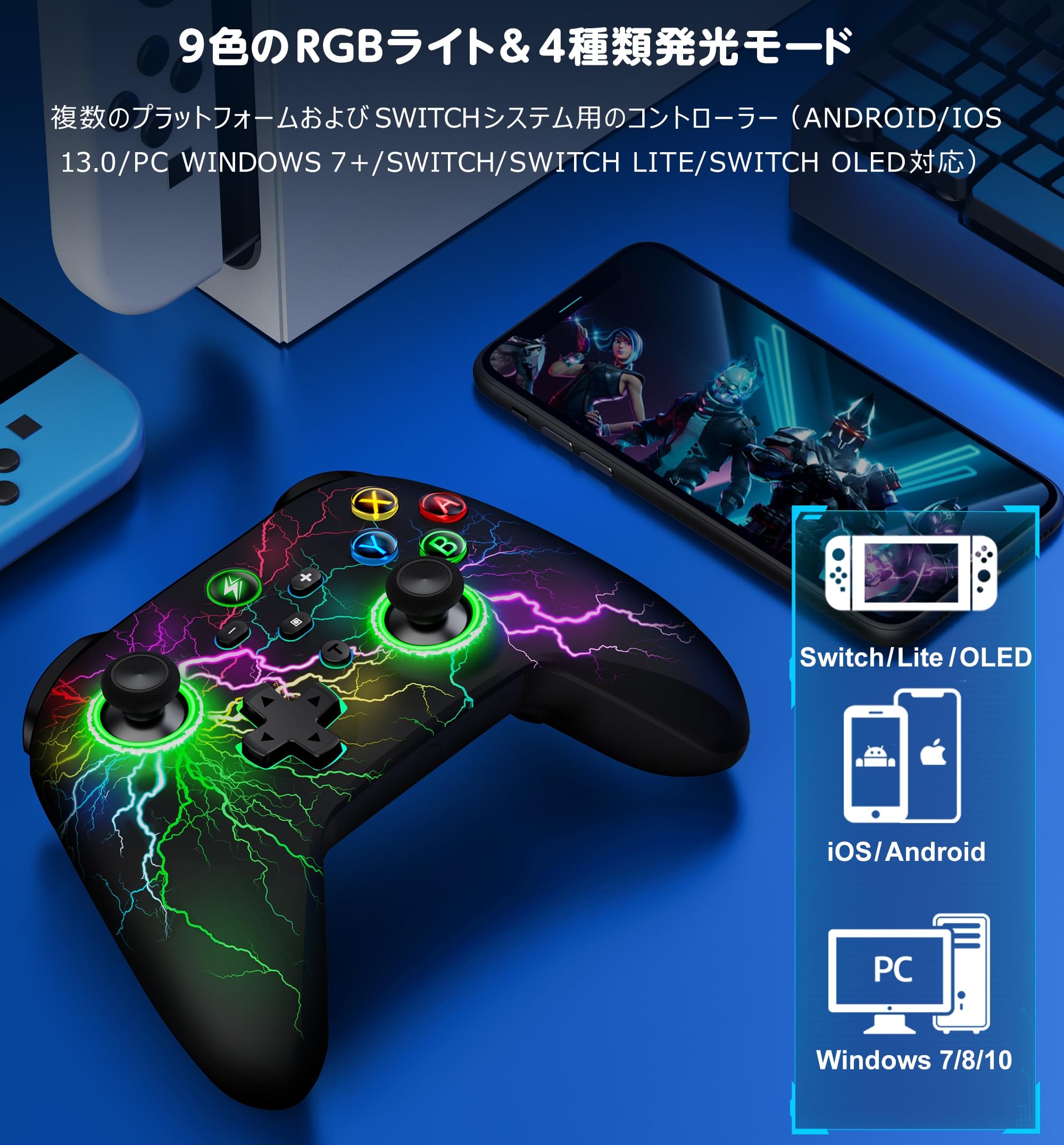 プログラム編集機能 &Switch OLED 対応】スイッチ コントローラー Amazon.co.jp: 【プログラム編集機能 &Switch OLED 対応