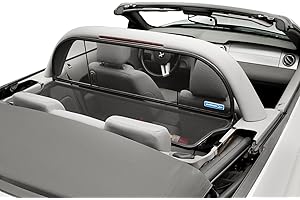 Mustang Convertible 2005 to 2014 Love The Drive Wind Deflector Compatible with a CDC Lightbar, Saleen Lightbar, and Roush Lightbar are Also Known as Wind Screen, Windscreen, Windstop and Wind Blocker