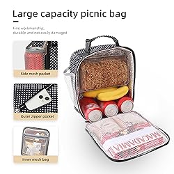 Lovoeo Lunch box Lunch bag for men women Insulated