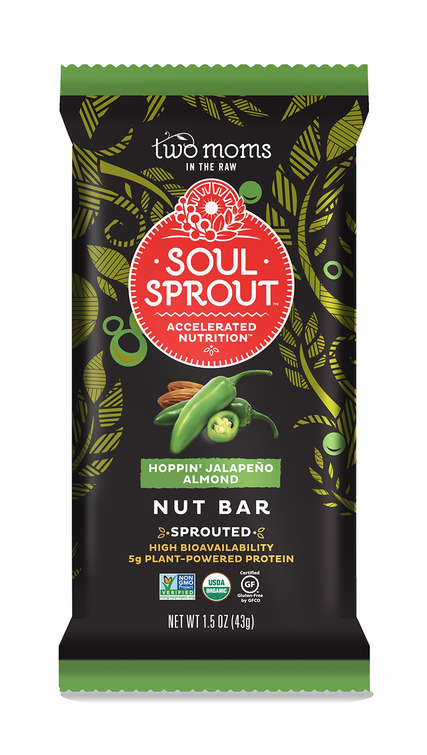 Soul Sprout by Two Moms Sprouted Nut Bar