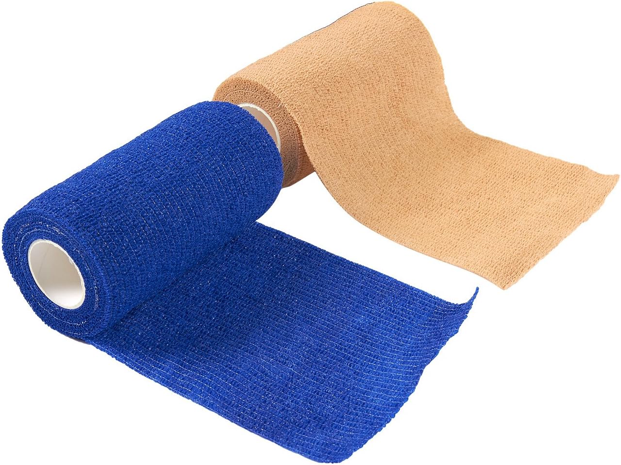 Self Adhesive Bandage Wrap, Cohesive Tape (4 in. x 5 yd., 12 Pack): Health & Personal Care