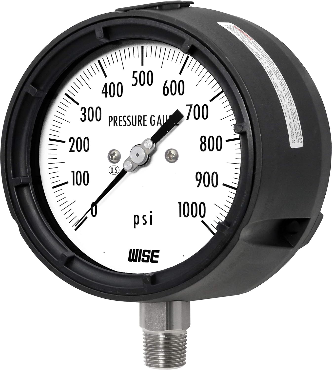 WISE Safety Pattern Type Pressure Gauge 