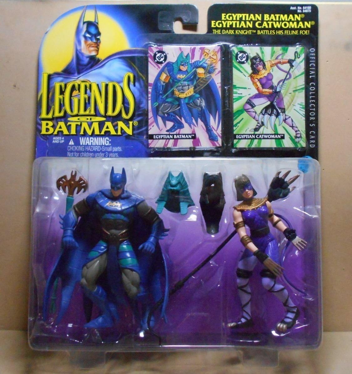 Batman: Legends of Batman > Egyptian Batman and Egyptian Catwoman Action Figure 2-Pack