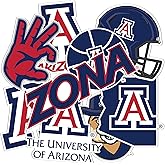 Desert Cactus University of Arizona Sticker Wildcats UA Sticker Vinyl Decals Laptop Water Bottle Car Sheet T2 (Type 2-3)