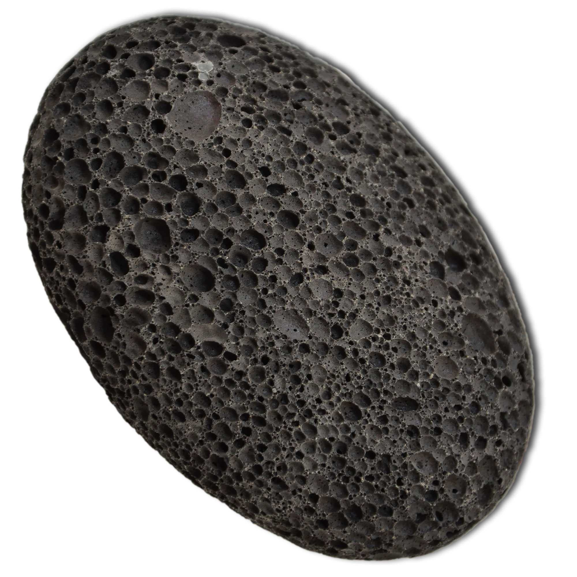 K-Pro Natural Lava/Pumice Stone for Foot Care - Alternative Way to Remove Dry Skin (Black)