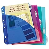 C-Line Mini Size 5-Tab Poly Index Dividers with