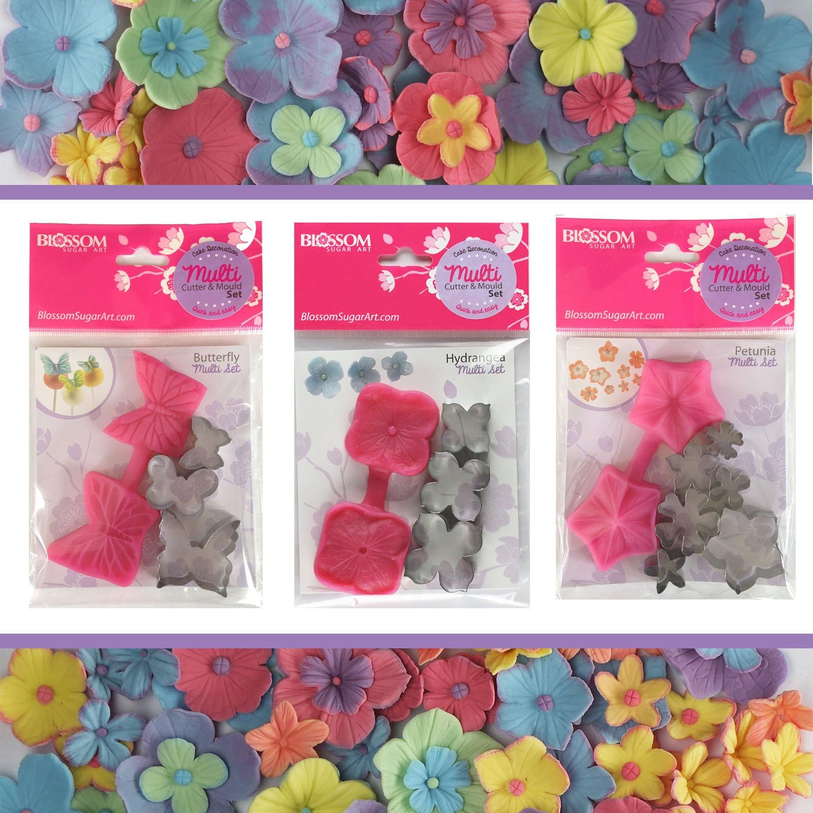 Flower & Butterfly Making Set - Cake Decorating