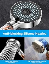 Magichome Filter Shower Head with UV Light 395-400nm High Pressure 5 Modes view 6