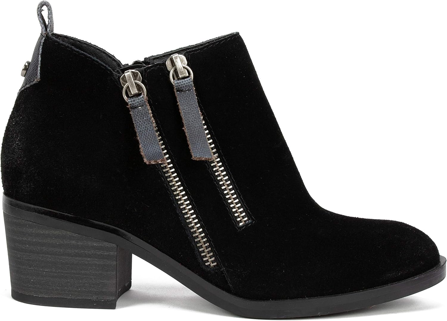 white mountain black suede boots