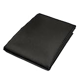Pico Textiles 1 Yard Black Poly Cotton Twill Fabric