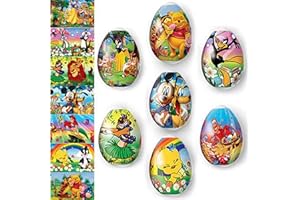 Diximus Thermo Heat Shrink Sleeve Decoration Easter Egg Wraps Pysanka Pysanky (Cartoons)