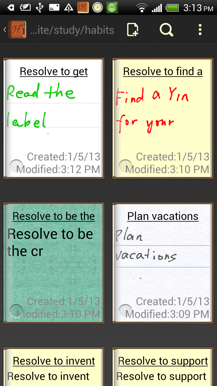 Handrite Notes Notepad Pro